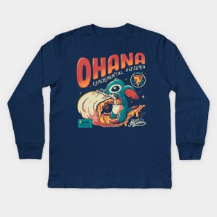 Ohana Pizzeria Kids Long Sleeve T-Shirt